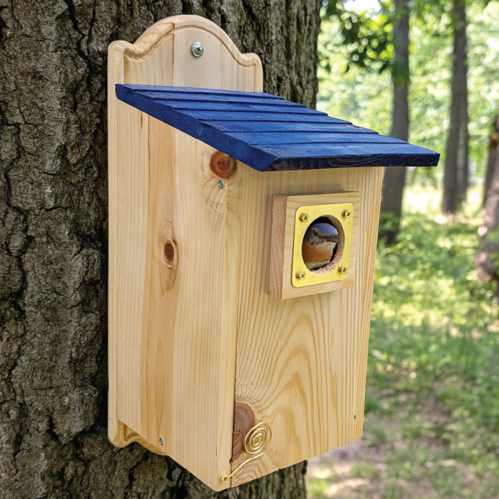 Premium Cedar Bluebird Nesting House