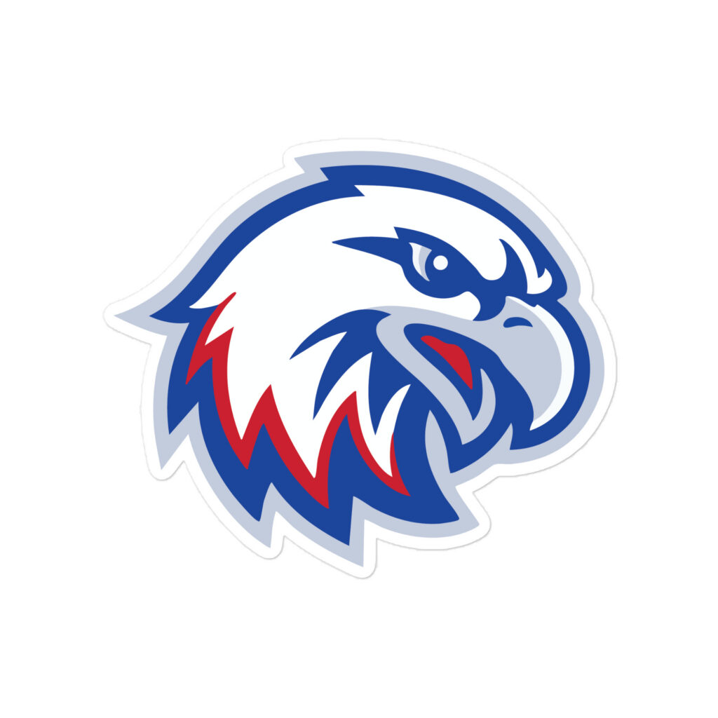 Liberty-Benton Eagle Head Premium Vinyl Die-cut Sticker