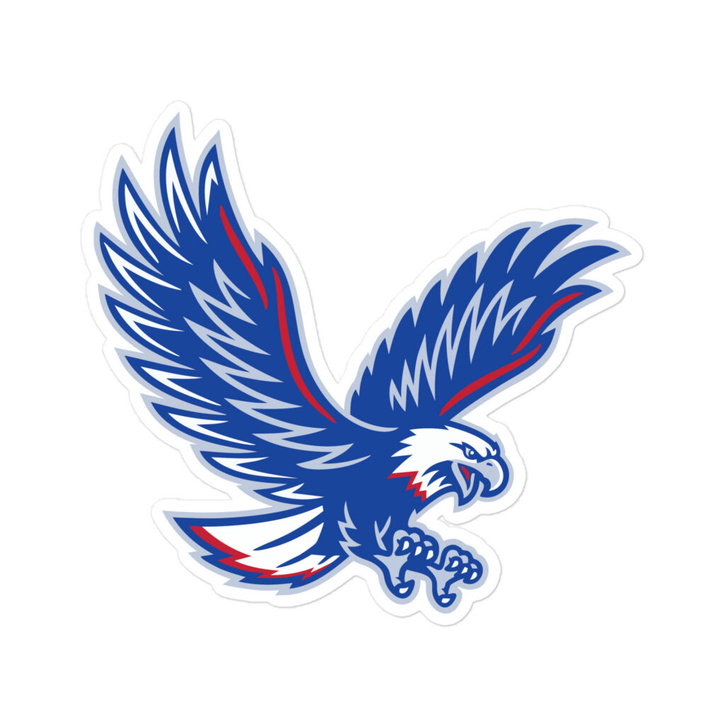 Liberty-Benton Flying Eagle Premium Vinyl Die-cut Sticker