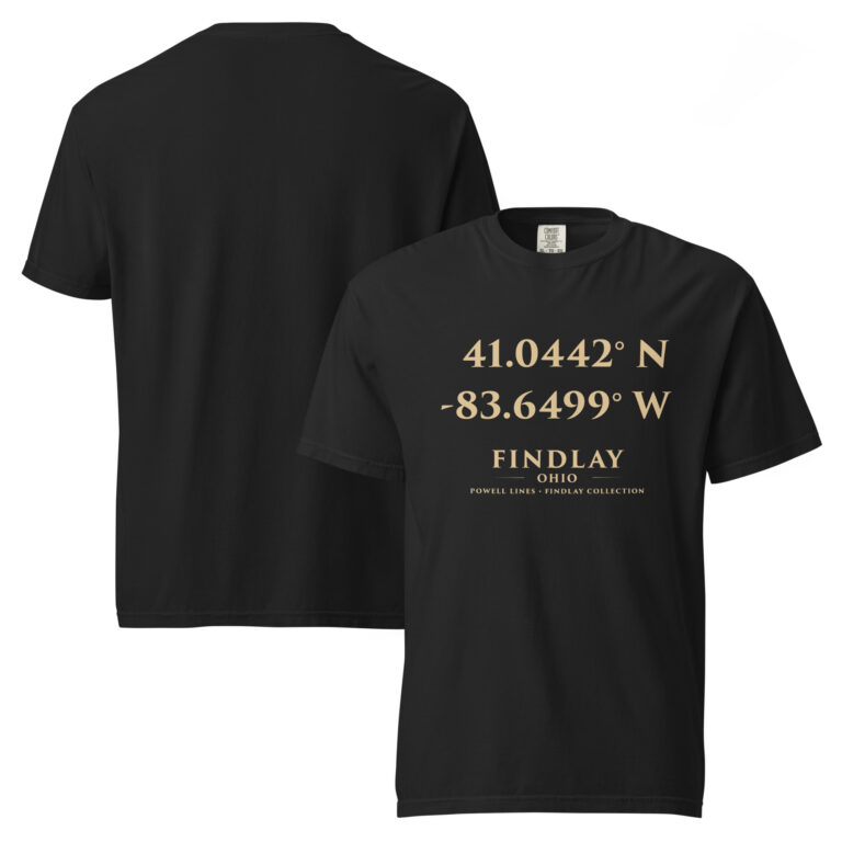 Powell Lines Findlay Collection Gold Coordinates Shirt
